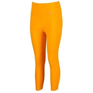 Mizuno Women’s 3/4 Length Compression Tights Radiant Yellow High Waist Pocket XS